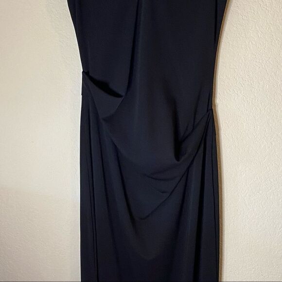 Nicole Miller Collection Black Evening Gown Sz 6 - Picture 8 of 13